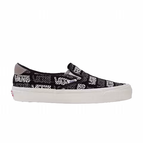 Vans Slip-On 59 LX 'Black Logo Checkerboard'