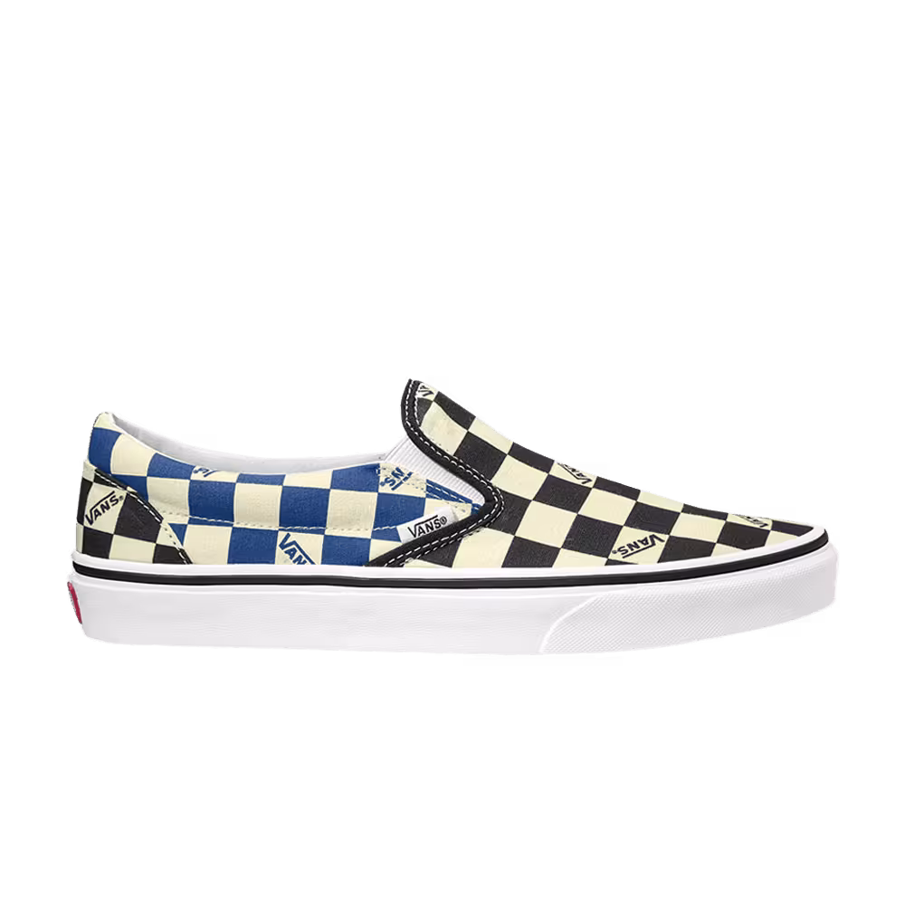 Vans Classic Slip-On Big Check Black Navy