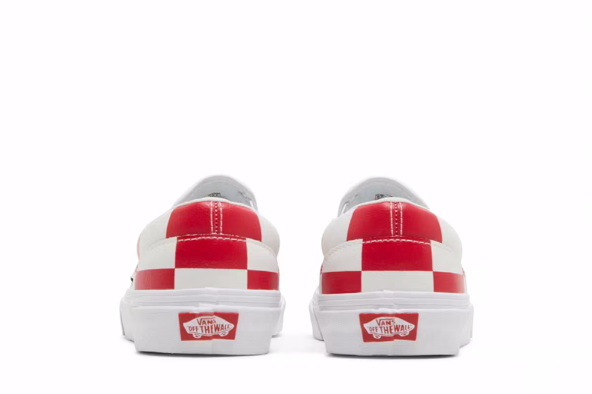 Vans Classic Slip-On Leather Check, view 7