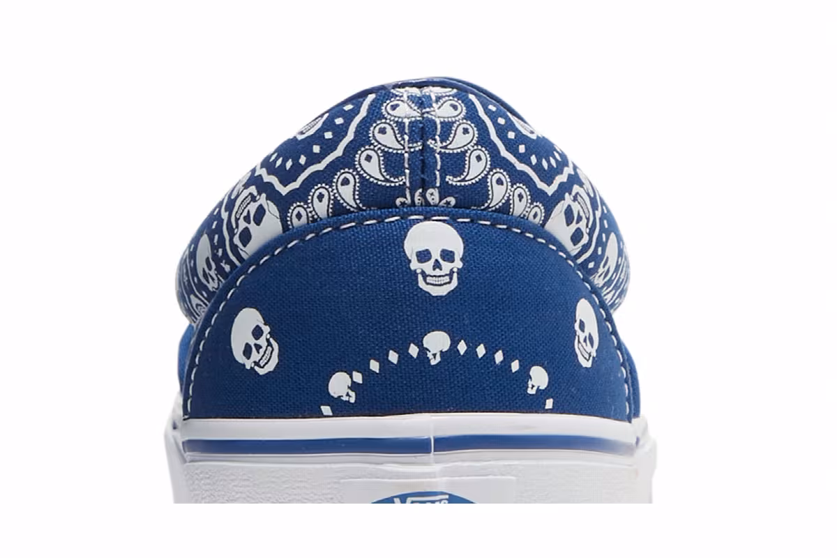 Vans Classic Slip-On Bandana - True Blue, view 8
