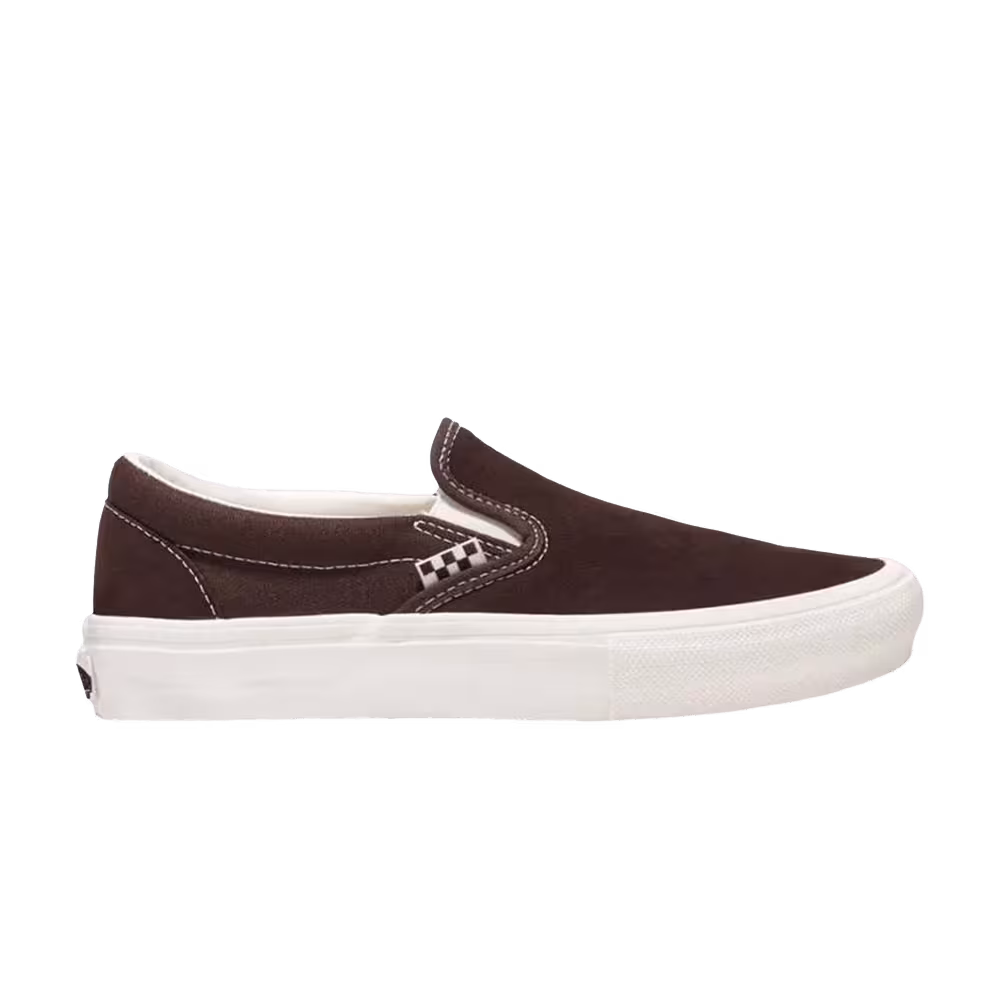 Vans Skate Slip On Chocolate Brown