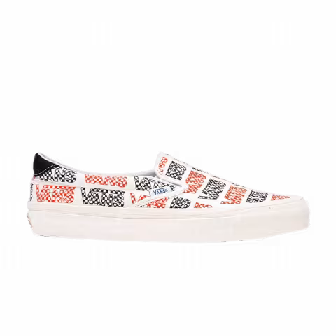 Vans Slip-On 59 LX 'Racing Red Logo Checkerboard'