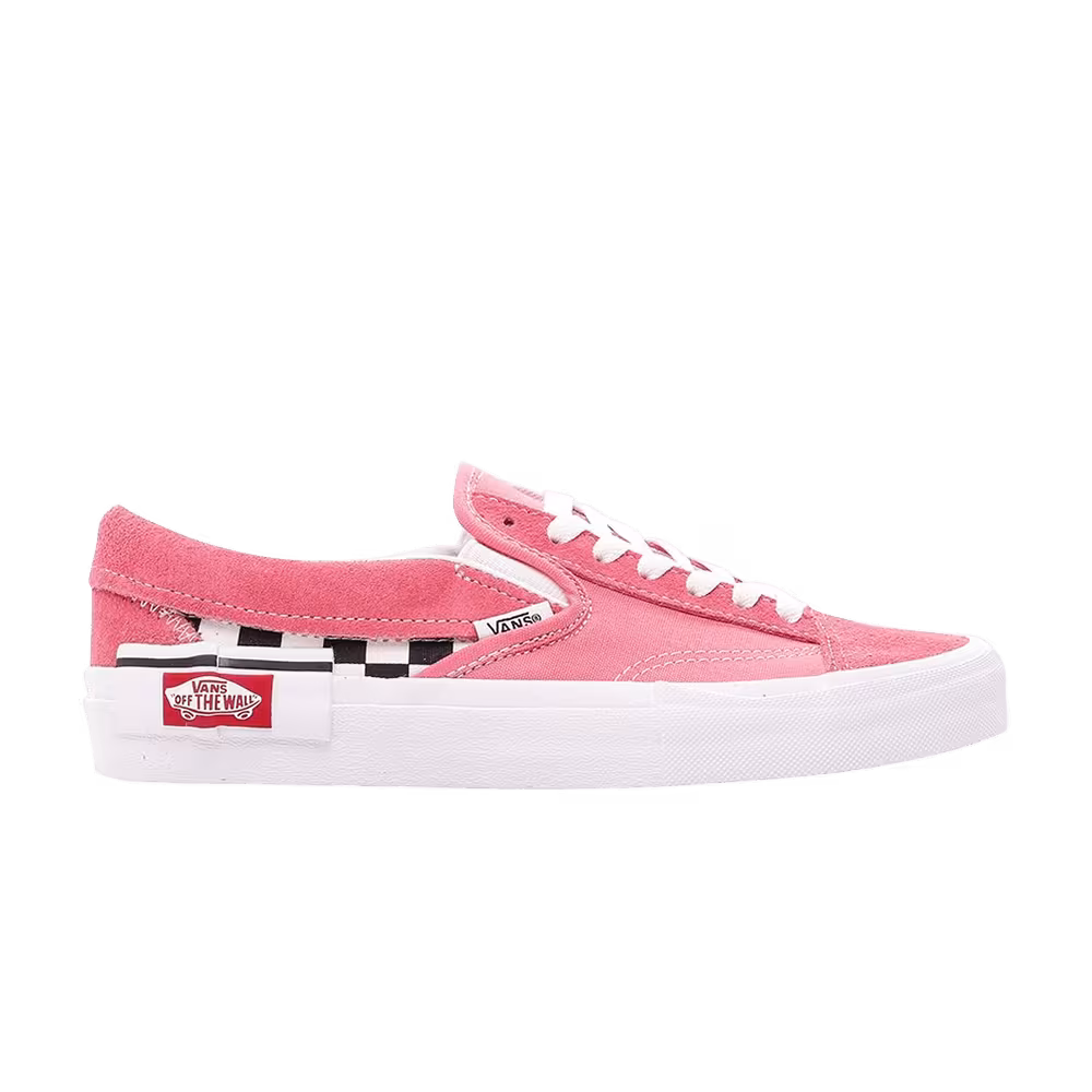 Vans Slip-On CAP Checkerboard Strawberry Pink
