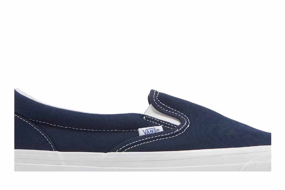 Vans OG Classic Slip-On LX Navy, view 3