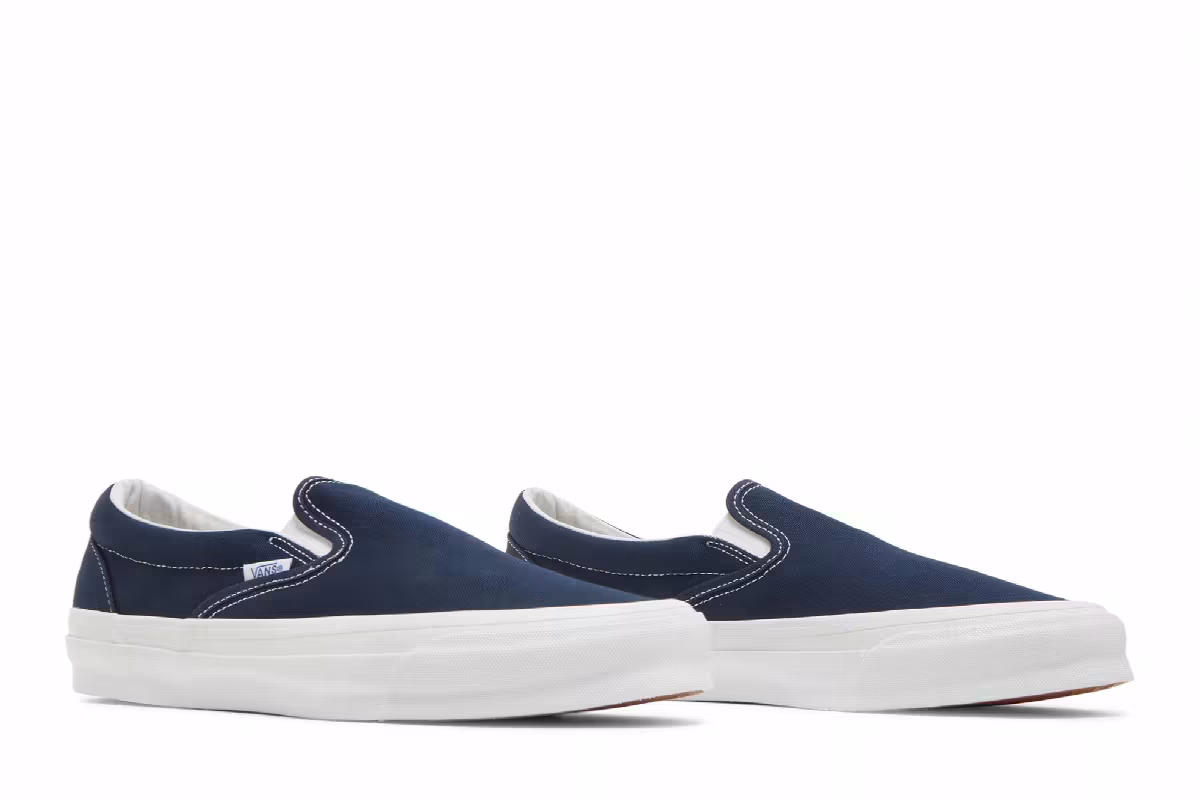 Vans OG Classic Slip-On LX Navy, view 9