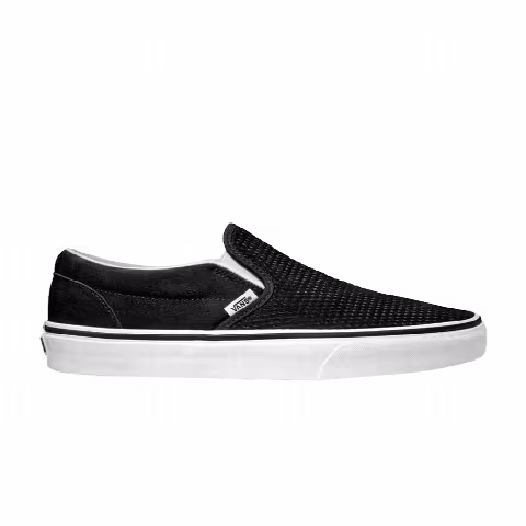 Vans Classic Slip-On 'Embossed Suede - Black'