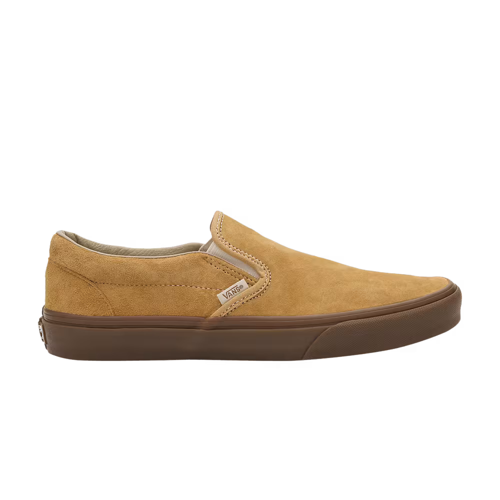 Vans Classic Slip-On Pig Suede - Antelope Gum