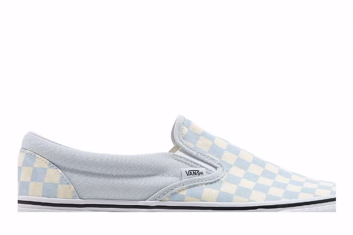 Vans Classic Slip-On Checkerboard - Ballad Blue, view 3