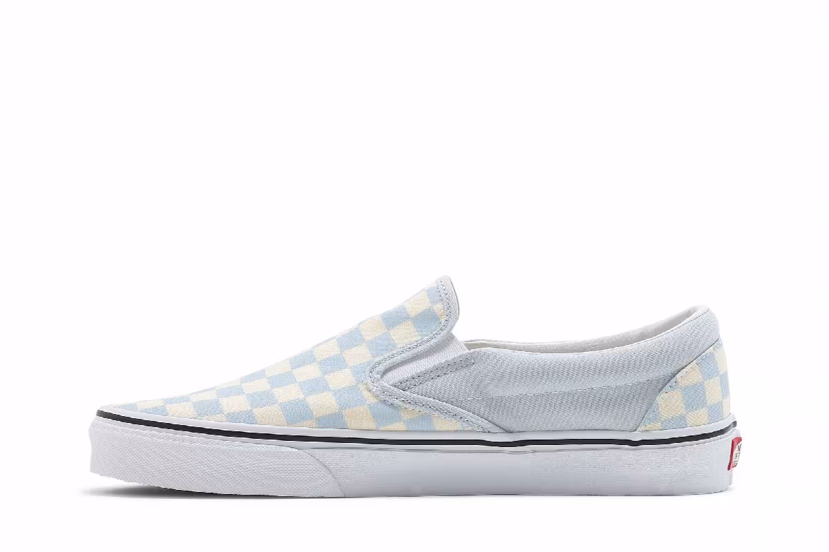 Vans Classic Slip-On Checkerboard - Ballad Blue, view 4