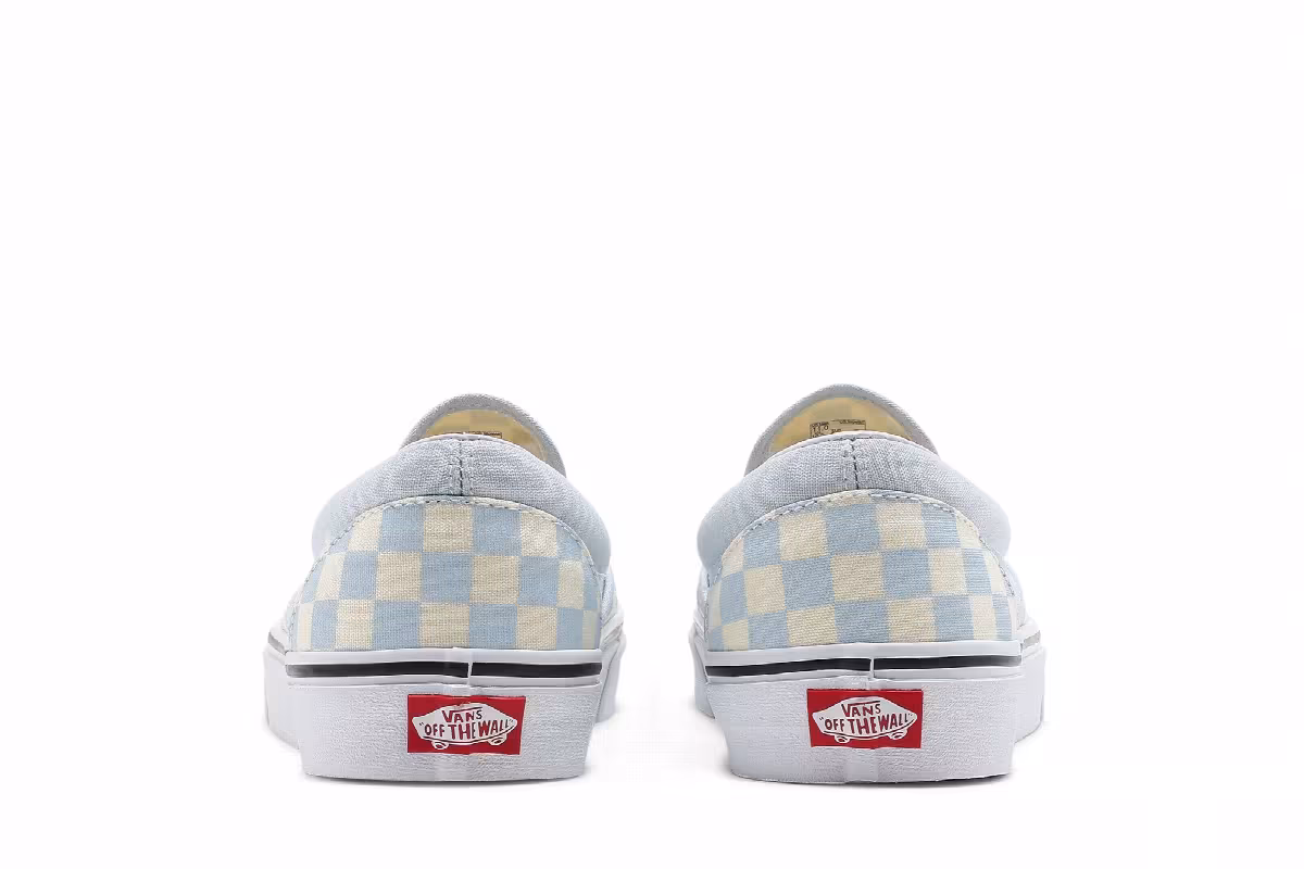 Vans Classic Slip-On Checkerboard - Ballad Blue, view 7