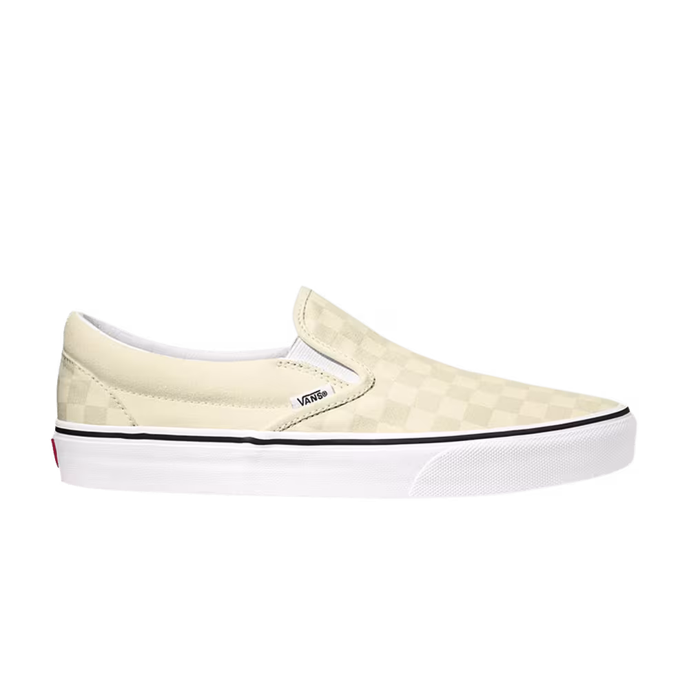 Vans Classic Slip-On Checkerboard Classic White