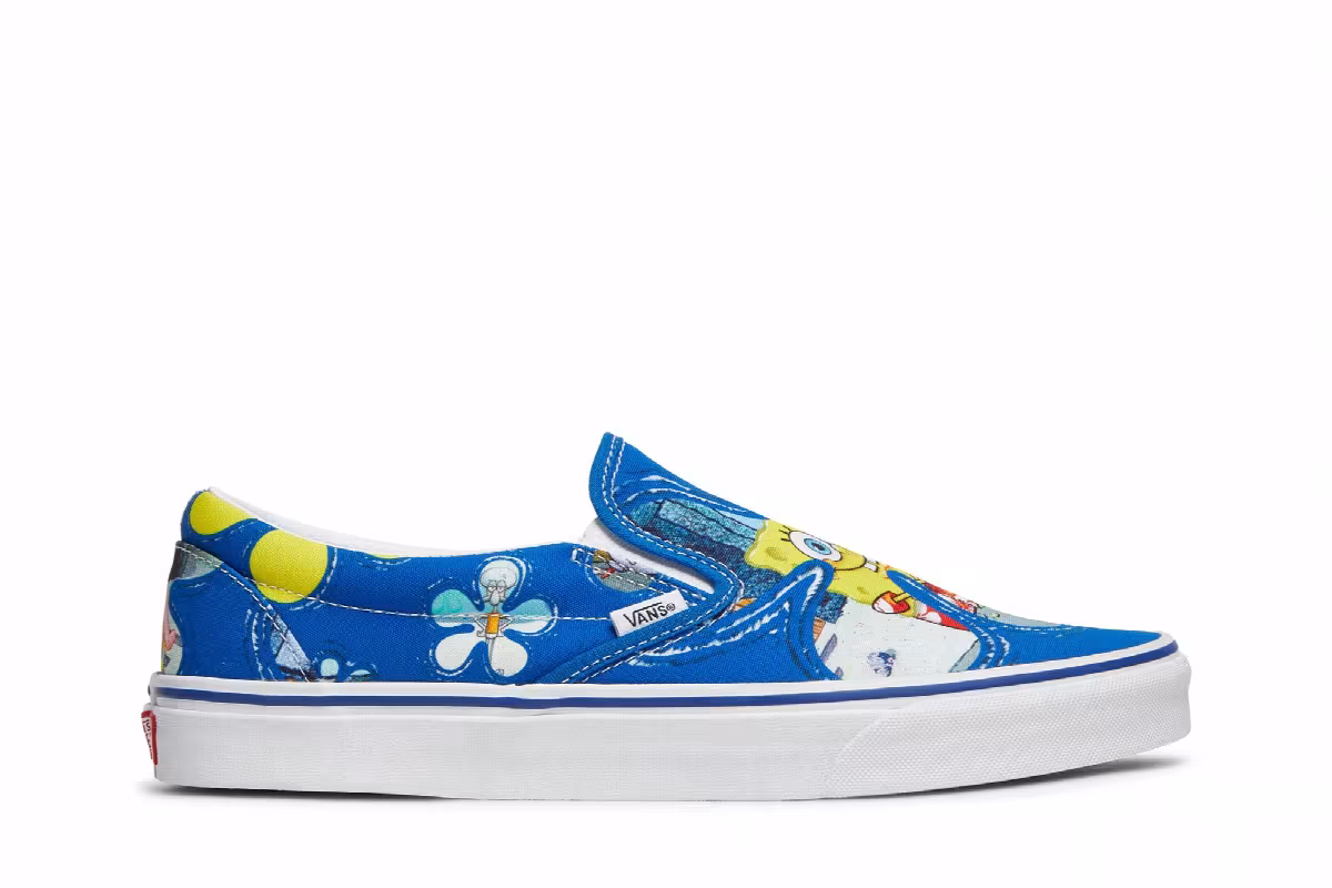SpongeBob SquarePants x Vans Classic Slip-On AlohaBob, view 2