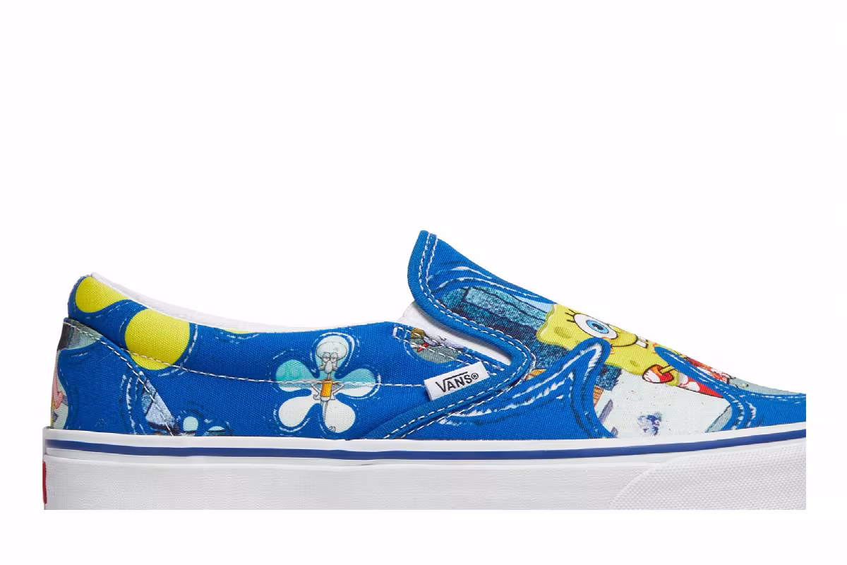 SpongeBob SquarePants x Vans Classic Slip-On AlohaBob, view 3