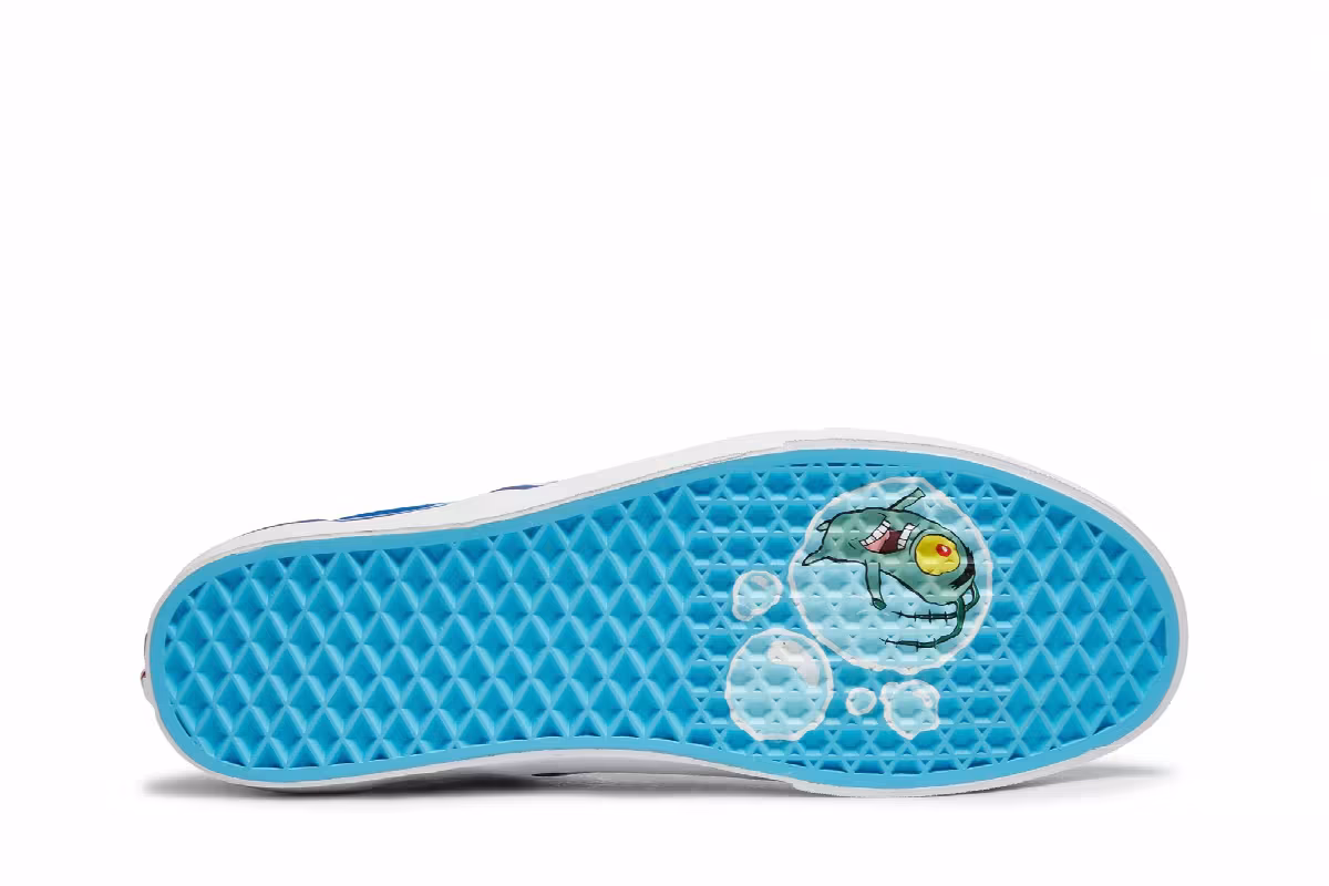 SpongeBob SquarePants x Vans Classic Slip-On AlohaBob, view 5