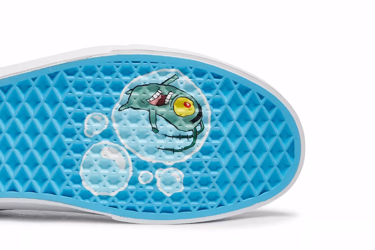 SpongeBob SquarePants x Vans Classic Slip-On AlohaBob, view 6