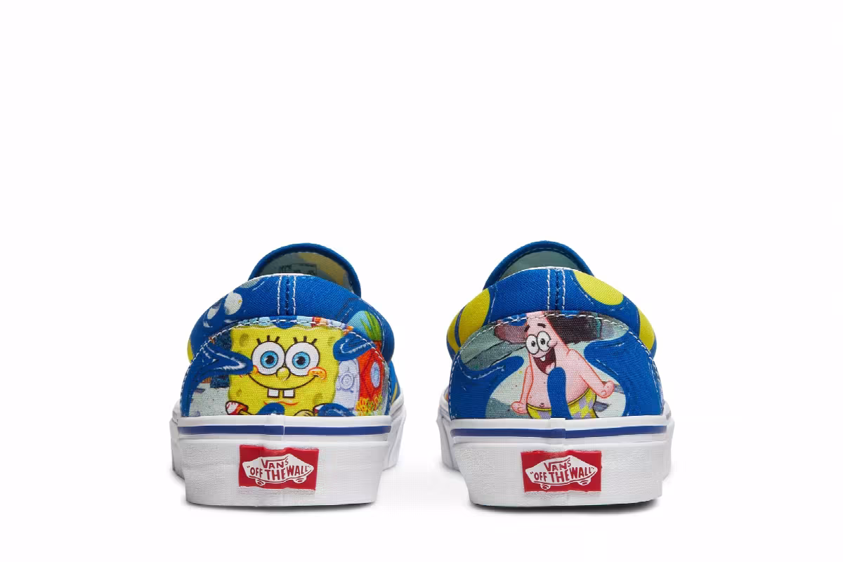 SpongeBob SquarePants x Vans Classic Slip-On AlohaBob, view 7