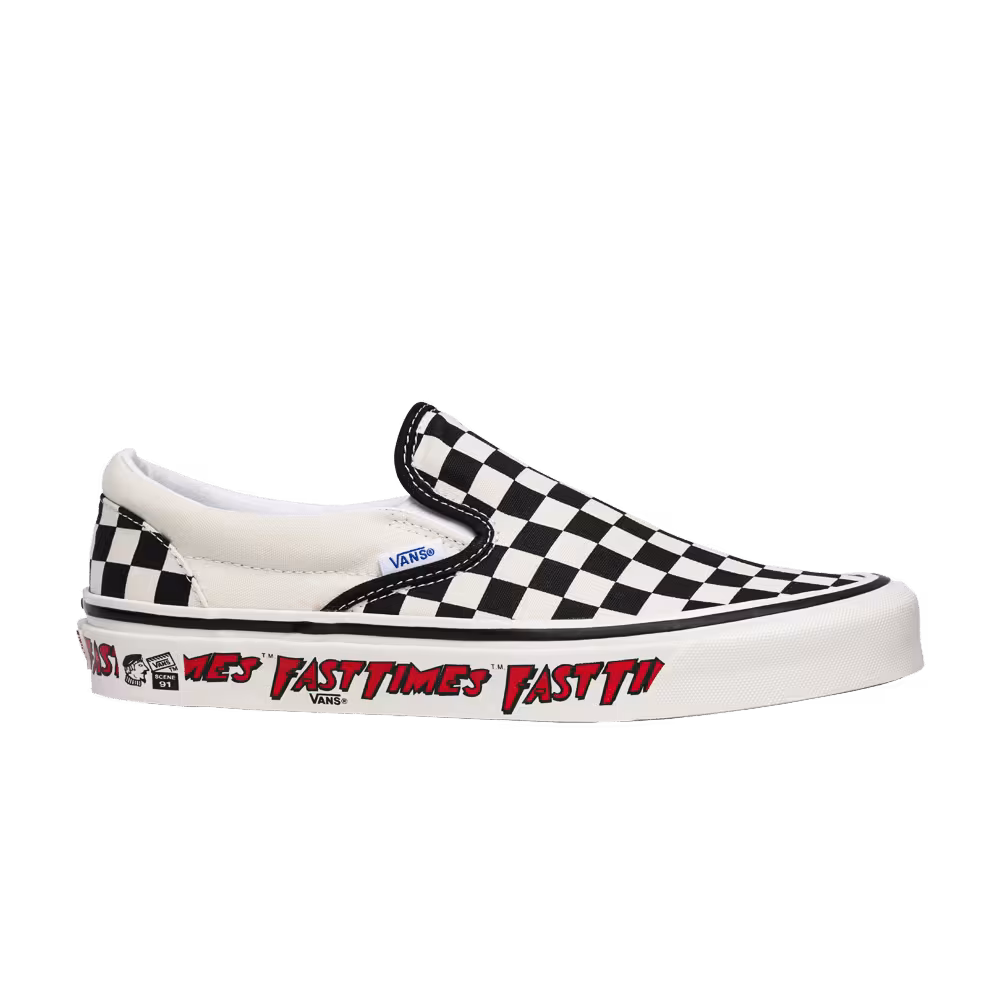 Fast Times x Vans Classic Slip-On 98 DX Anaheim Factory