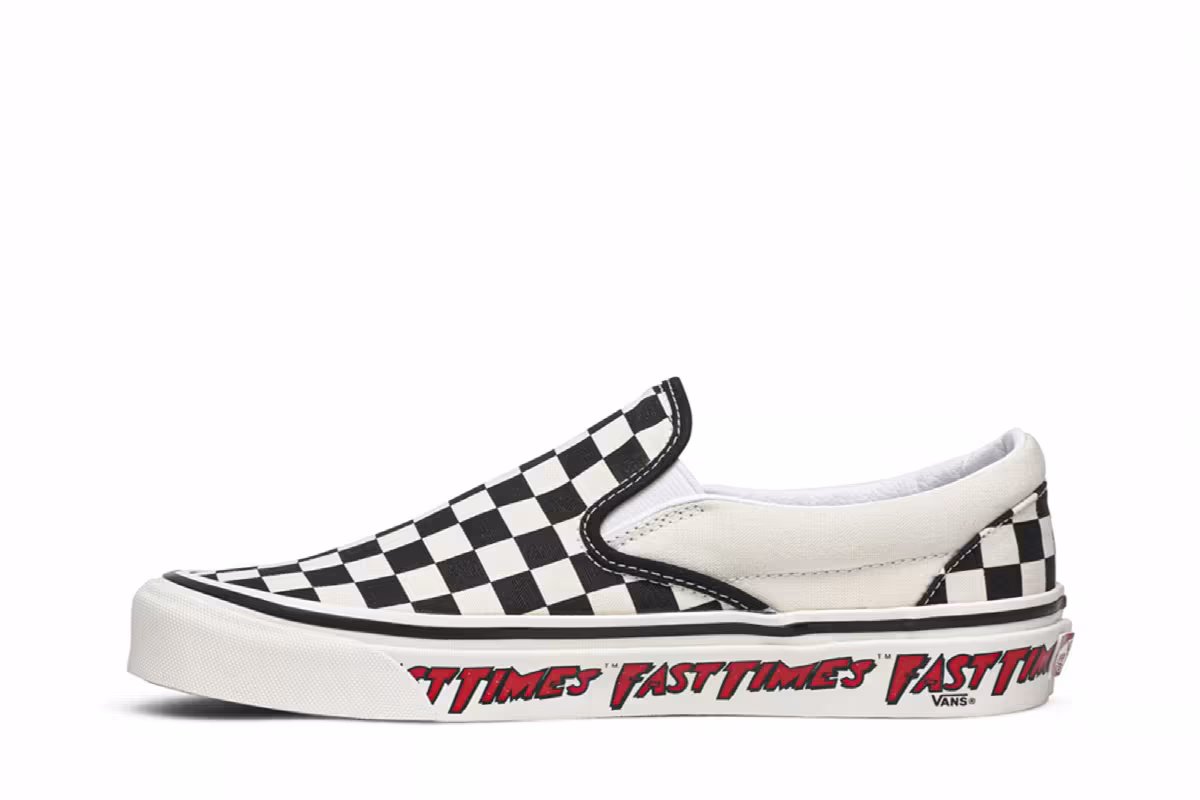 Fast Times x Vans Classic Slip-On 98 DX Anaheim Factory, view 4