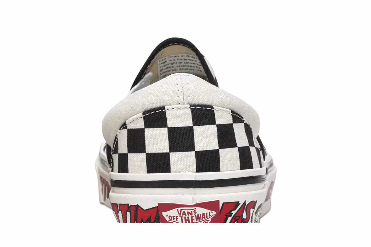 Fast Times x Vans Classic Slip-On 98 DX Anaheim Factory, view 8