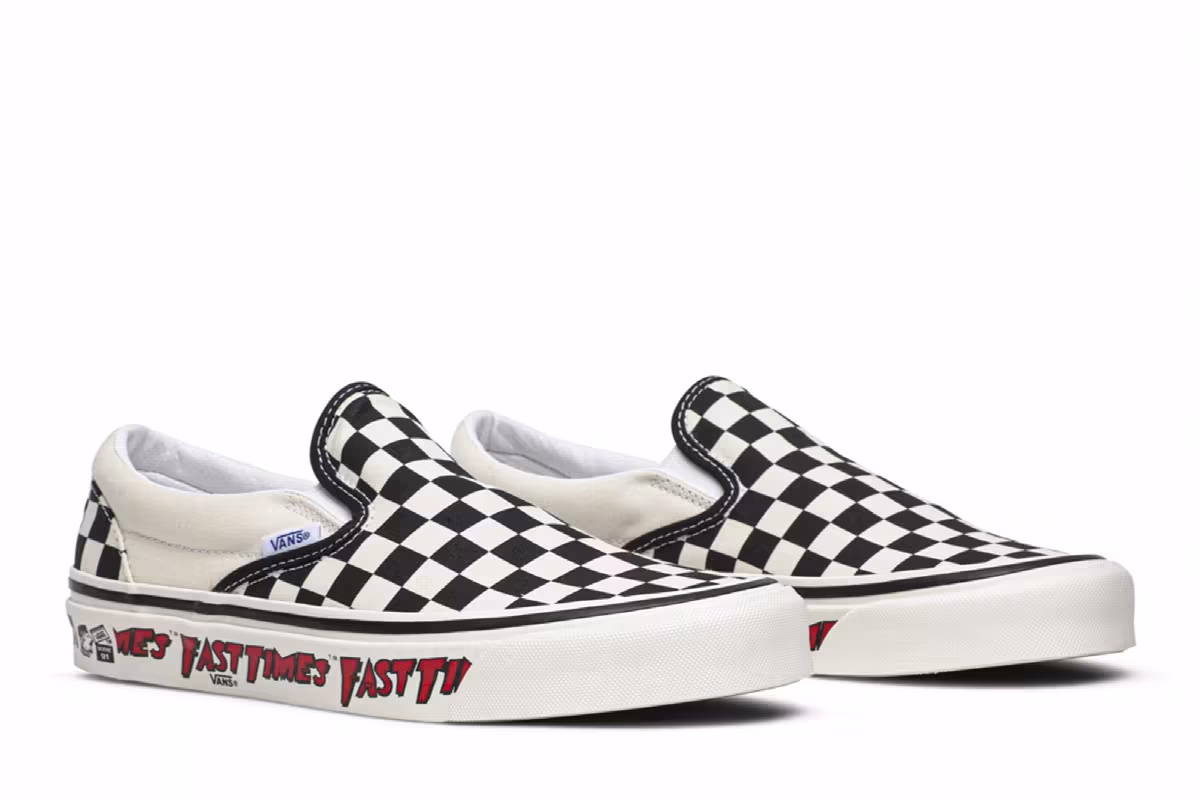 Fast Times x Vans Classic Slip-On 98 DX Anaheim Factory, view 9