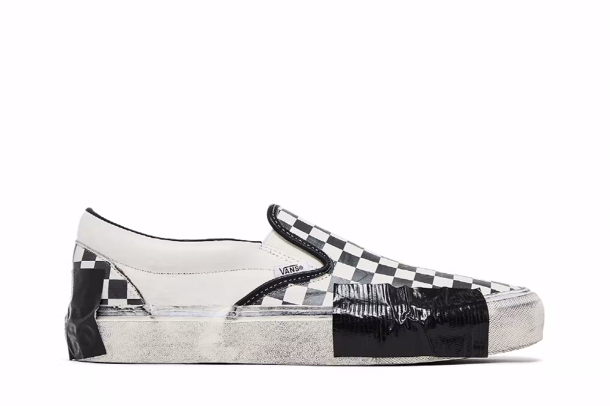 Vans Classic Slip-On VLT LX Lux Duct - Checkerboard, view 2