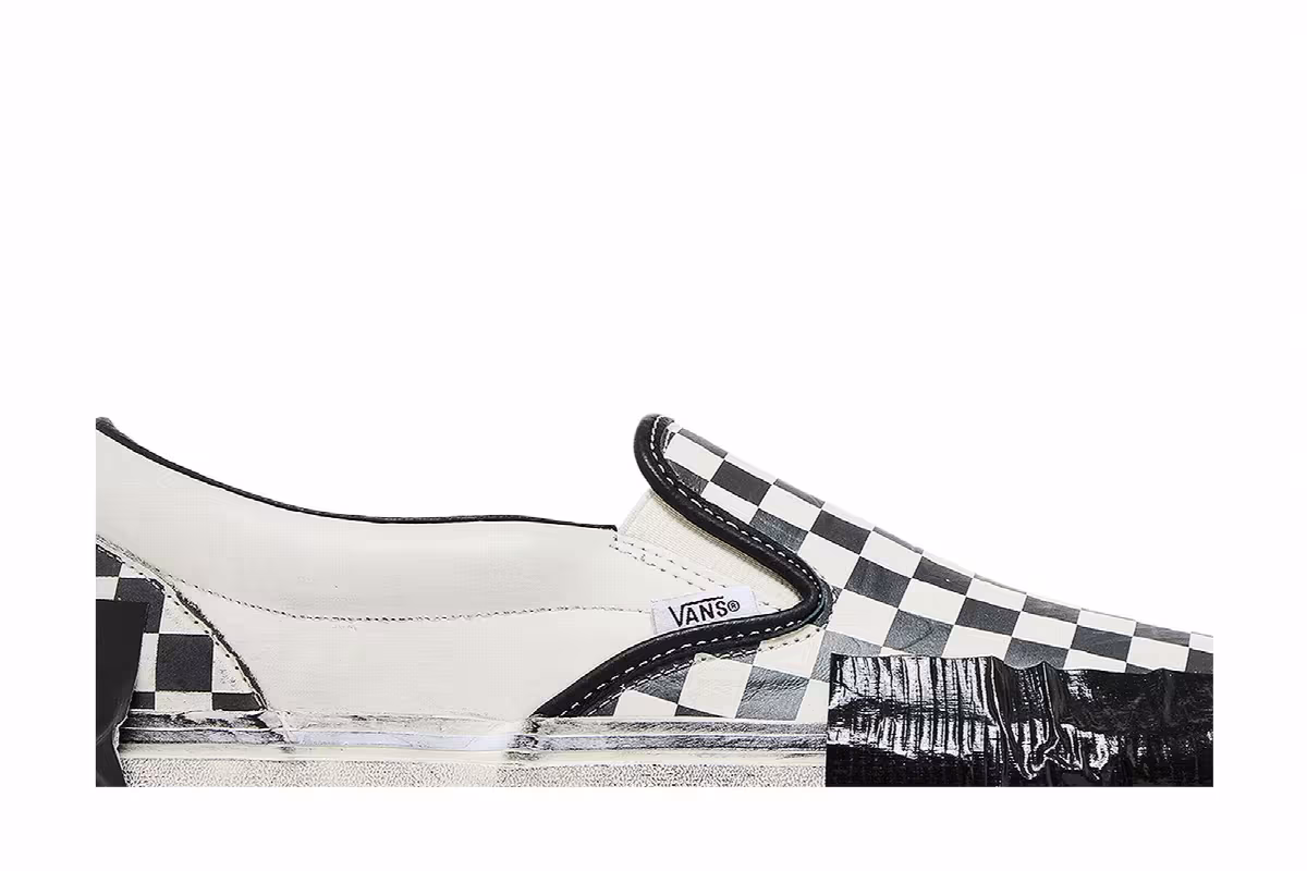 Vans Classic Slip-On VLT LX Lux Duct - Checkerboard, view 3