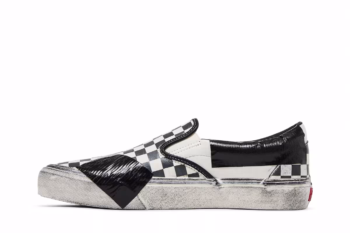 Vans Classic Slip-On VLT LX Lux Duct - Checkerboard, view 4