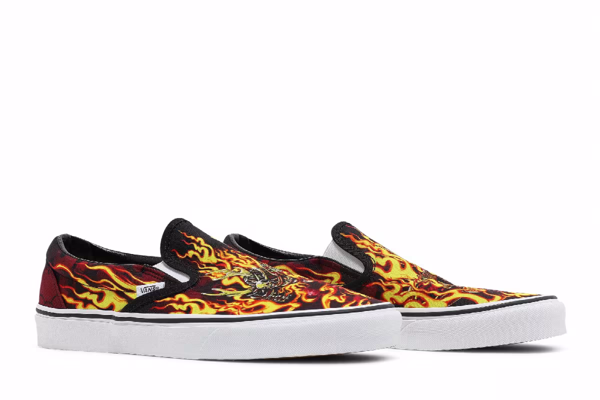 Vans Classic Slip-On Samurai Rising, view 9