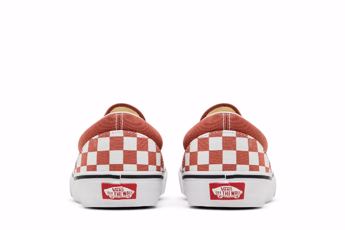 Vans Classic Slip-On Color Theory Checkerboard - Auburn, view 7