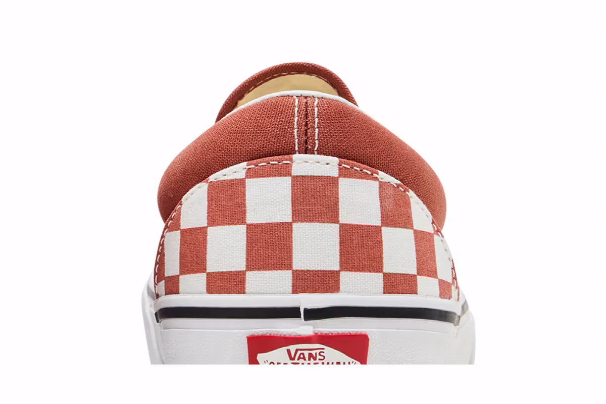 Vans Classic Slip-On Color Theory Checkerboard - Auburn, view 8