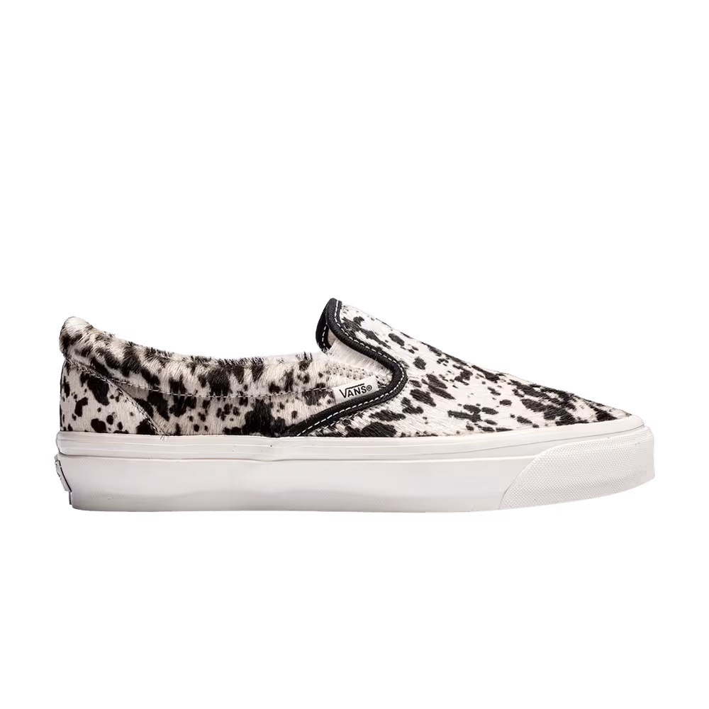 Vans Classic Slip-On 98 LX Pony Hair Black White