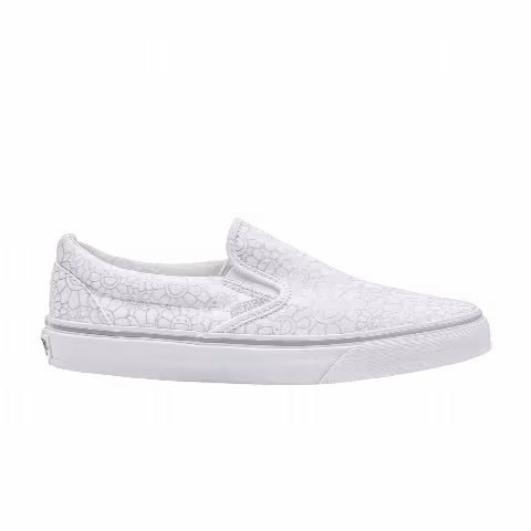 Vans Takashi Murakami Classic Slip-On LX 'Silver Flower'