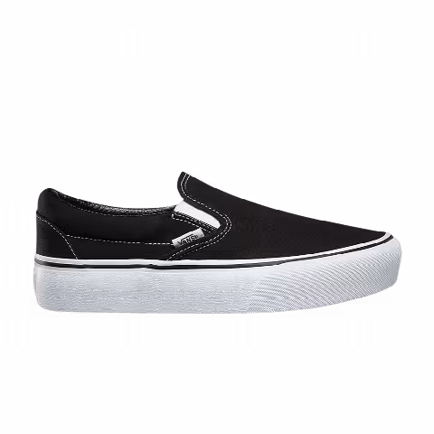 Vans Classic Slip-On Platform 'Black'