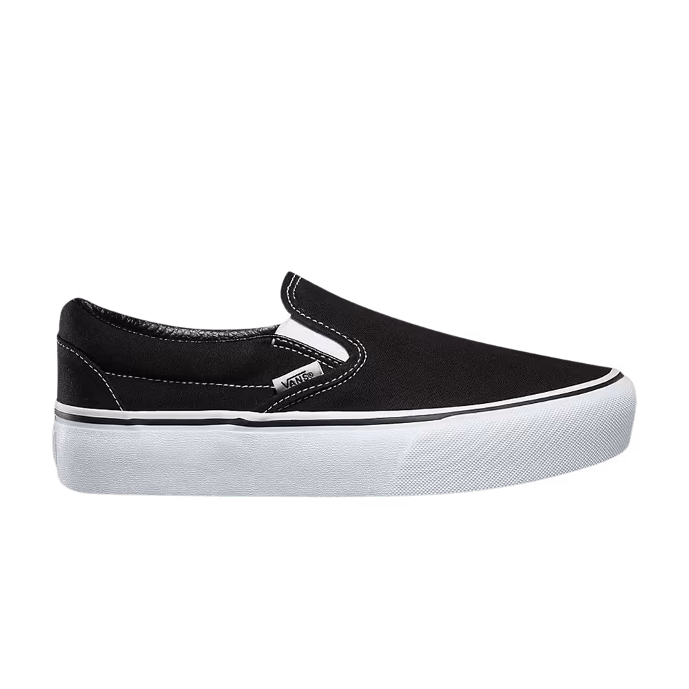 Vans Classic Slip-On Platform Black