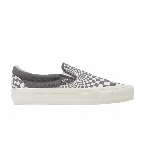 Vans Slip-On Reissue 98 'Radial Checkerboard - Pewter Marshmallow'