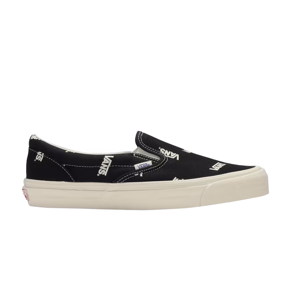 Vans OG Slip-On LX Multi-Logo Black