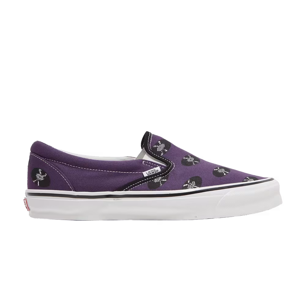 Wacko Maria x Vans OG Classic Slip-On Purple Records