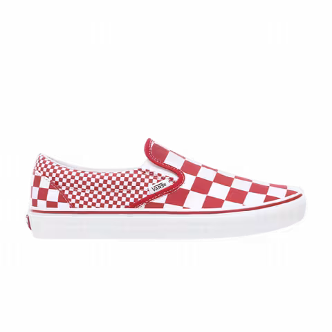 Vans Classic Slip-On 'Red Mix Checker'