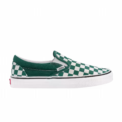 Vans Classic Slip-On 'Checkerboard - Green'