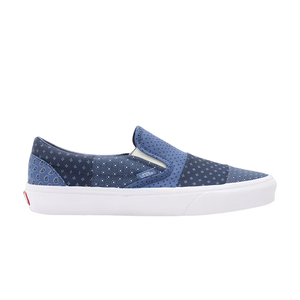 Vans Classic Slip-On Tie Print Patchwork