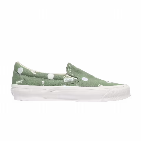 Vans OG Classic Slip-On LX 'Polka Dot - Green'