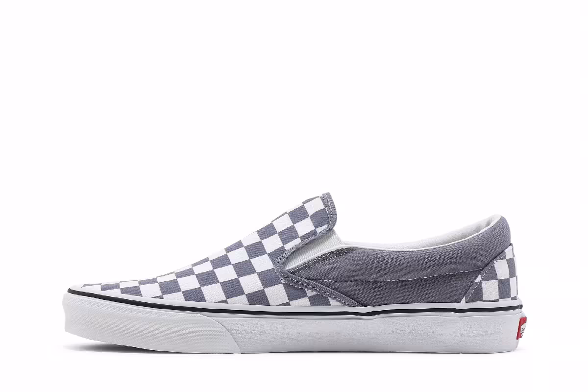 Vans Classic Slip-On Checkerboard - Blue Granite, view 4