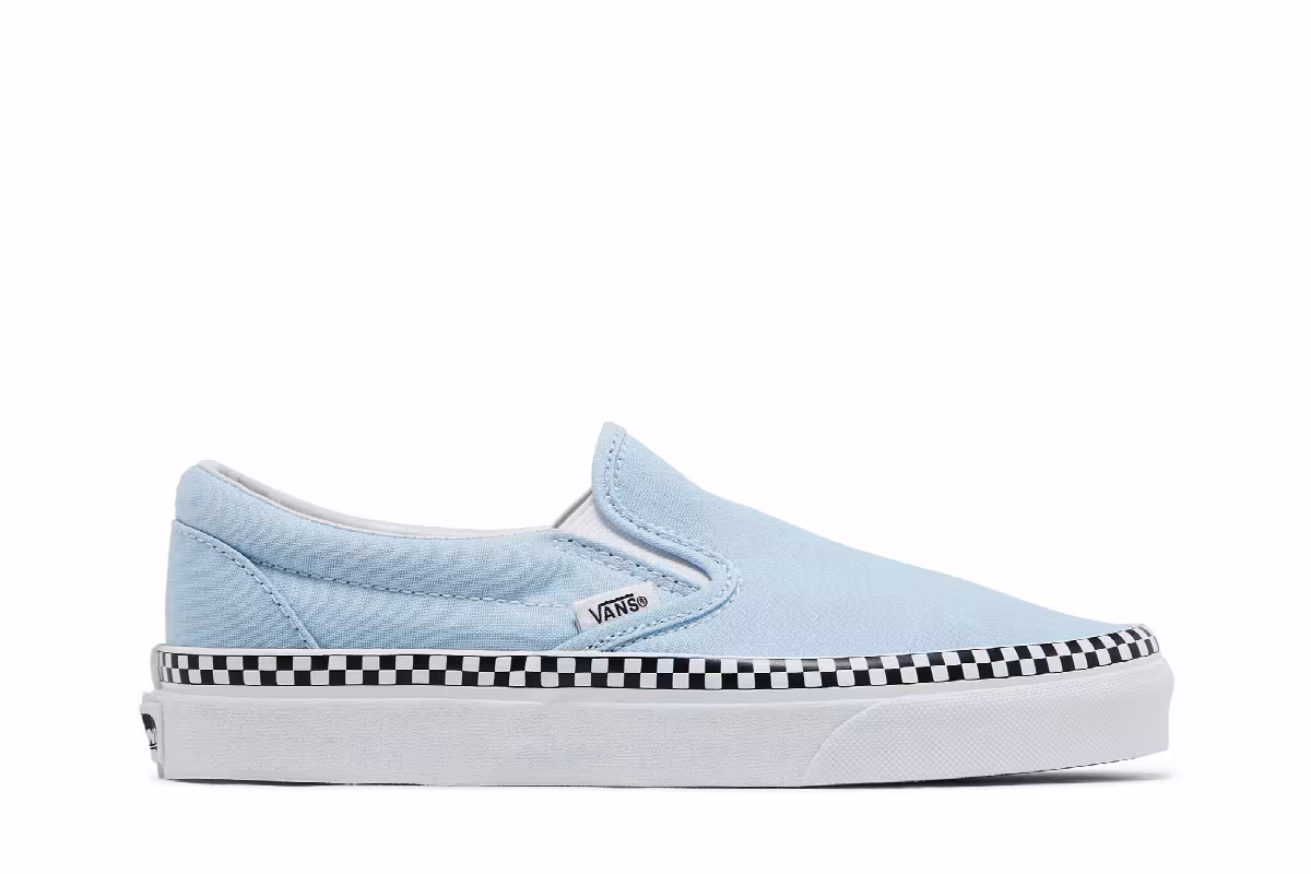 Vans Classic Slip-On Check Foxing, view 2