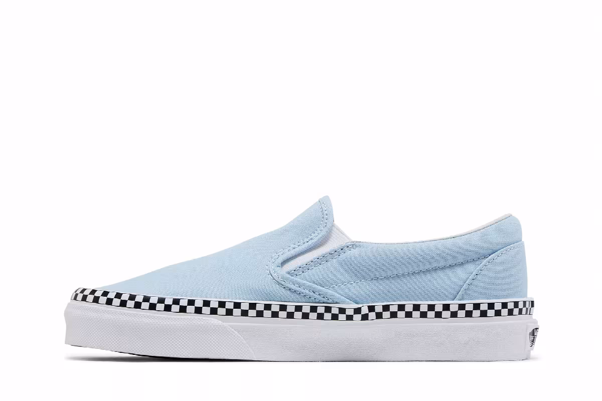 Vans Classic Slip-On Check Foxing, view 4