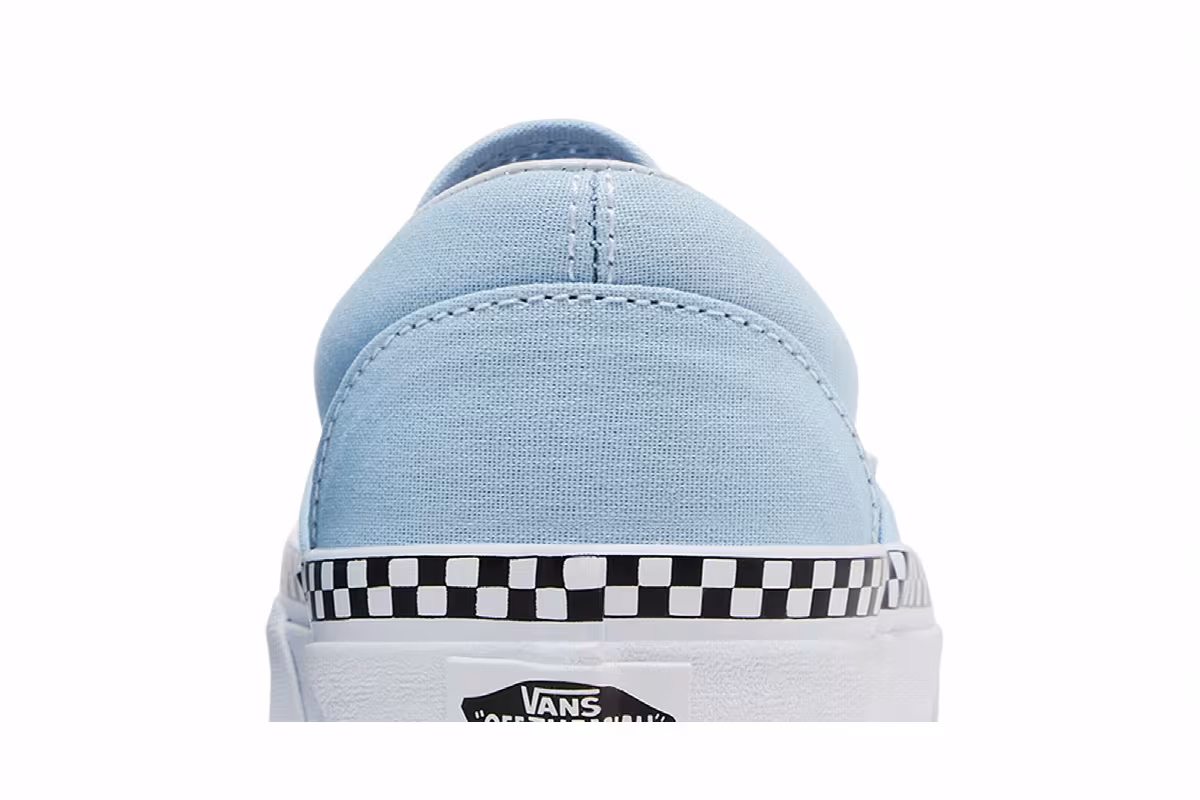 Vans Classic Slip-On Check Foxing, view 8