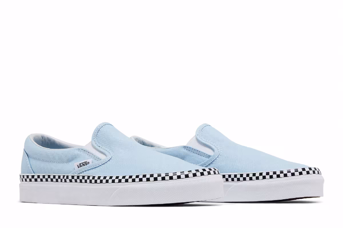 Vans Classic Slip-On Check Foxing, view 9