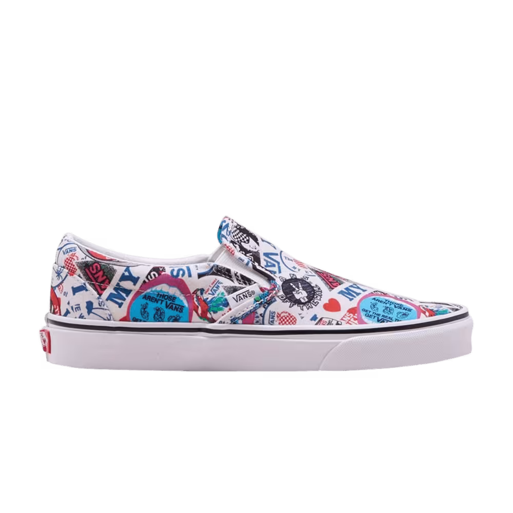 Vans Classic Slip-On Sticker Mash Up