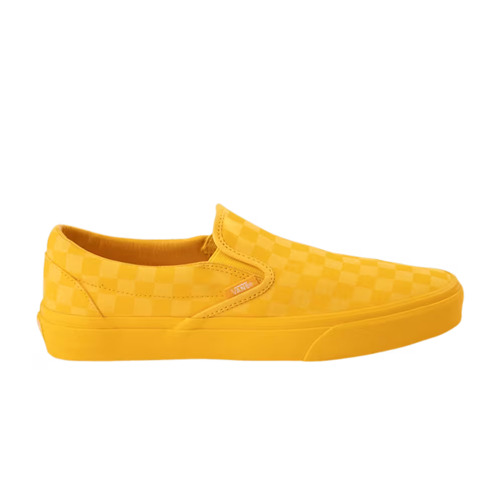 Vans Classic Slip-On Mono Checkerboard - Spectra Yellow