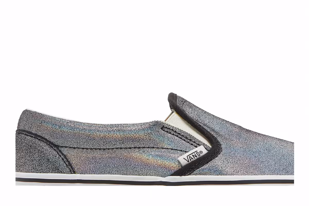 Vans Classic Slip-On Prism Suede - Black, view 3