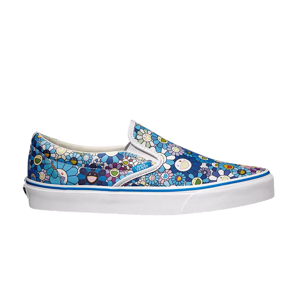 Vans Takashi Murakami Classic Slip-On LX Blue Flower